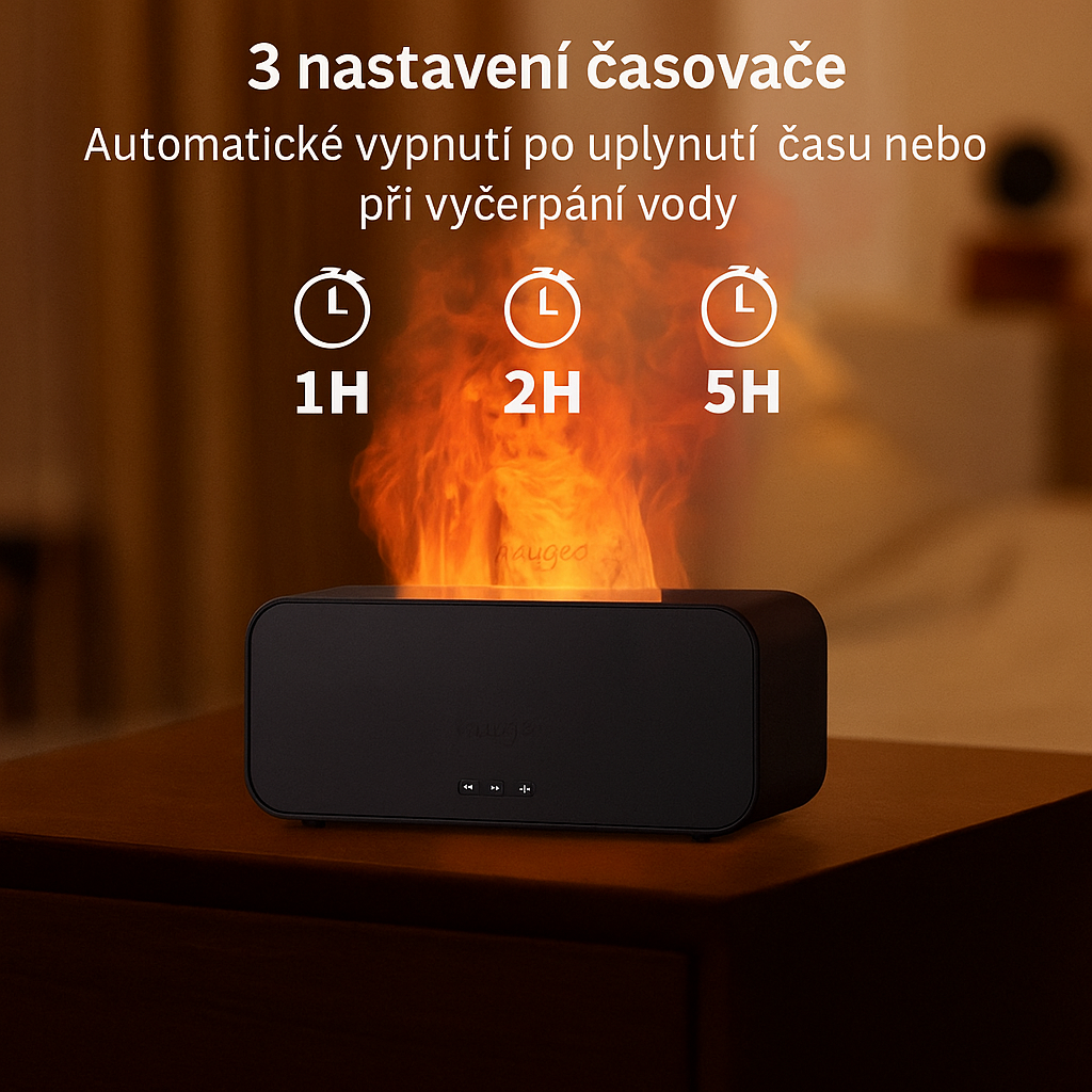 Plamenový Zvlhčovač & Aroma Difuzér